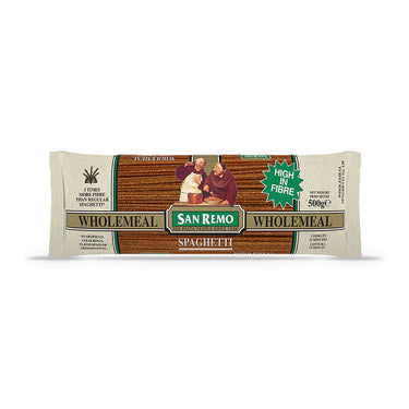 SAN REMO-Wholemeal Spaghetti-500g